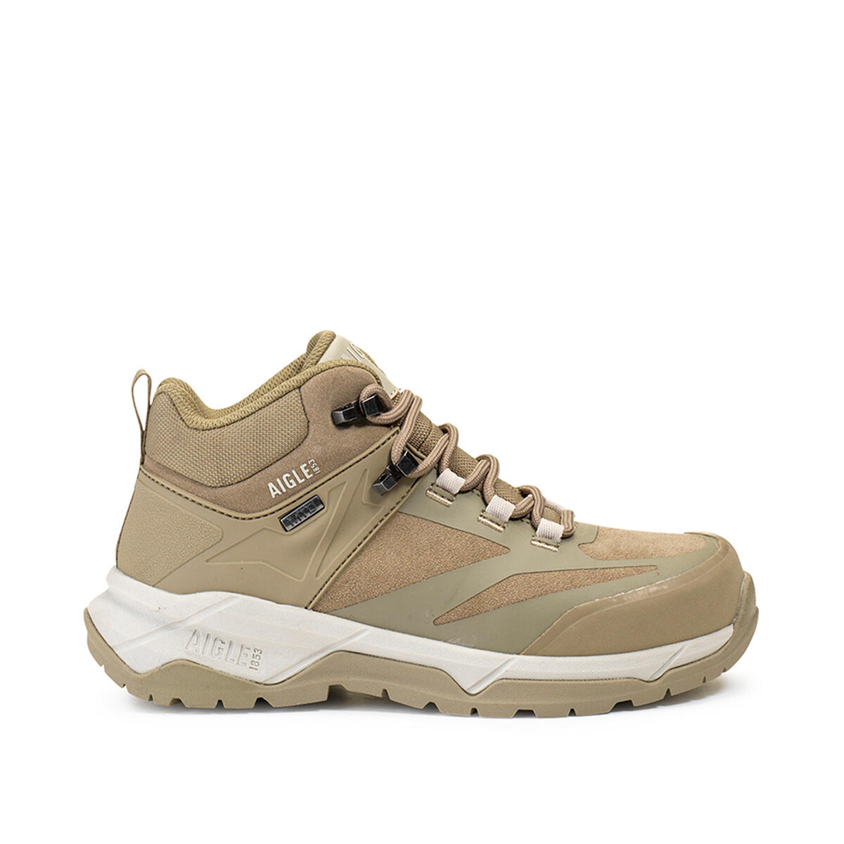 Aigle - Chaussures De Randonnée Hautes Palka Mtd Homme Beige - Baskets - Beige|marron - 45 - Decathlon