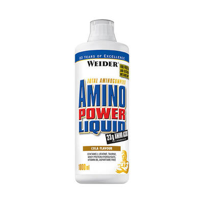 Weider amino power liquid (1000ml) mandarine - aminozuren - aminozuur-mix