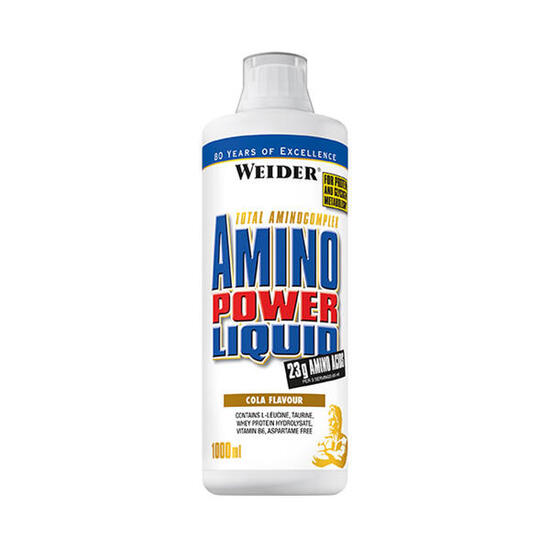 Weider Amino Power Liquid (1000ml) Cola - Acides aminés