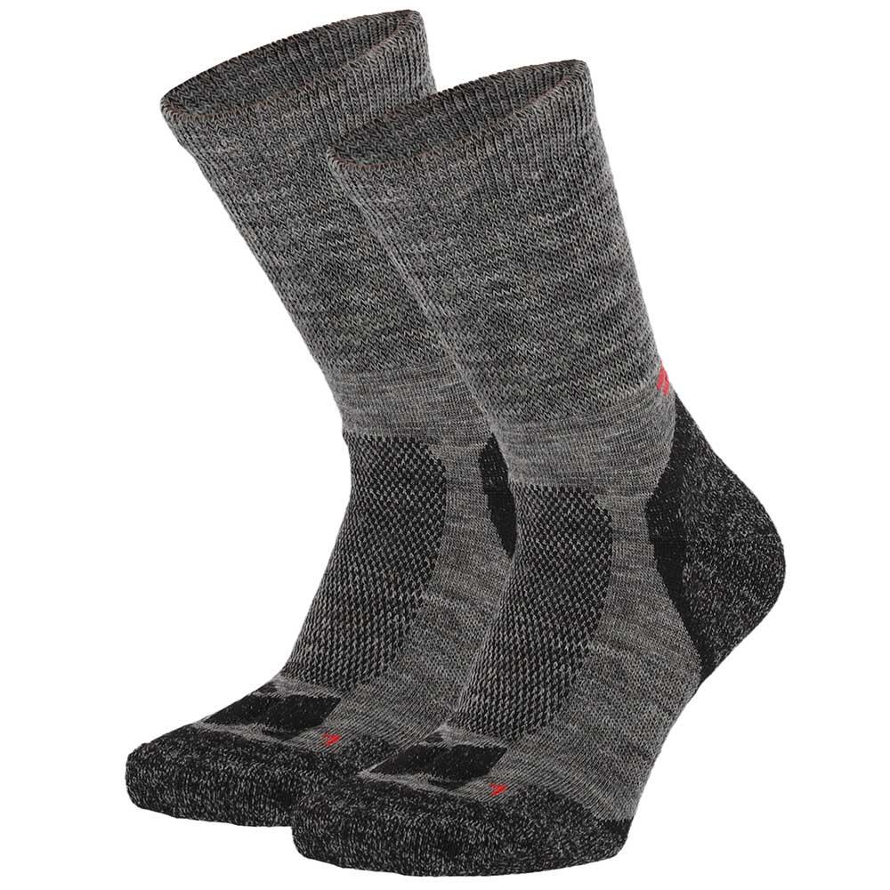 XTREME Xtreme - Hiking Sokken - Merino Wol - Multi antraciet - 2-Paar - Wandelsokken