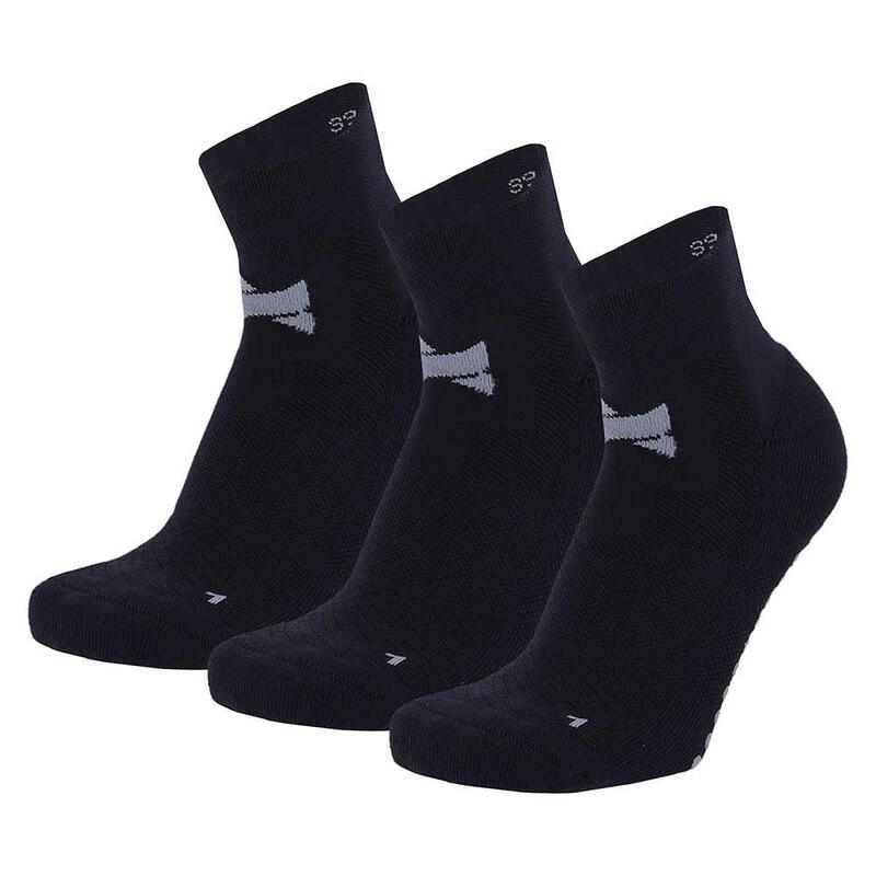 Xtreme - Chaussettes de yoga - Unisexe - Bleu marine - 3 paires - Chaussettes de