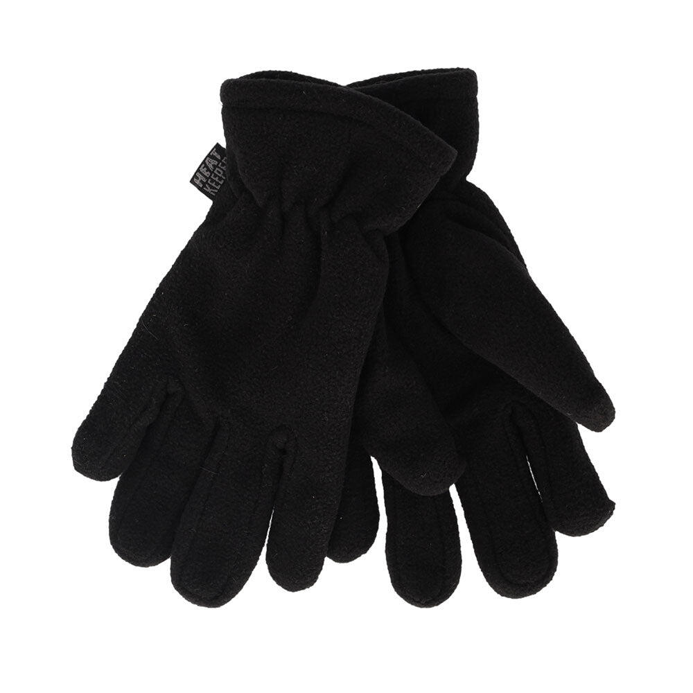HEAT KEEPER Heatkeeper - Thermo handschoenen kinderen - Zwart - 1-Paar - Fleece/thinsulatie