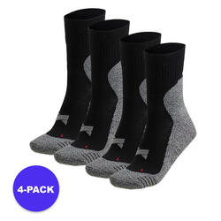Xtreme - Chaussettes de sport mi-hautes - Unisexe - Paquet de 4 - Chaussettes de