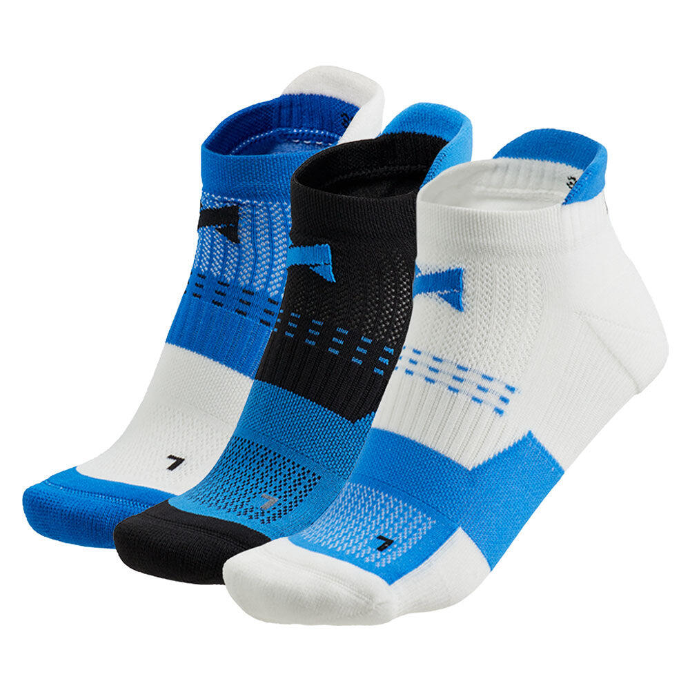 Xtreme - Xtreme - Chaussettes Baskets Fitness - Unisexe - Multi Bleu - 3 Paires - - Chaussettes - Bleu - 43/46 - Decathlon