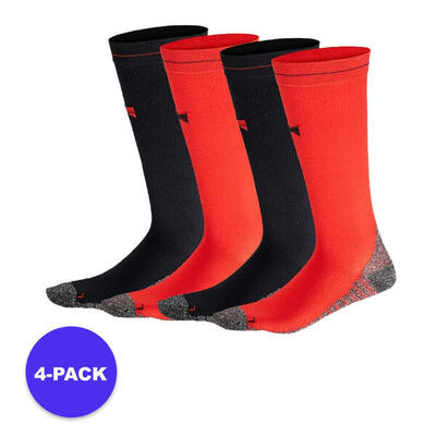 Xtreme - running/compressiesokken - 4-pack - blauw compressiekousen hardlopen