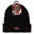 Heatkeeper - Thermo muts chenille dames - Zwart - 1-Stuk - Muts dames winter