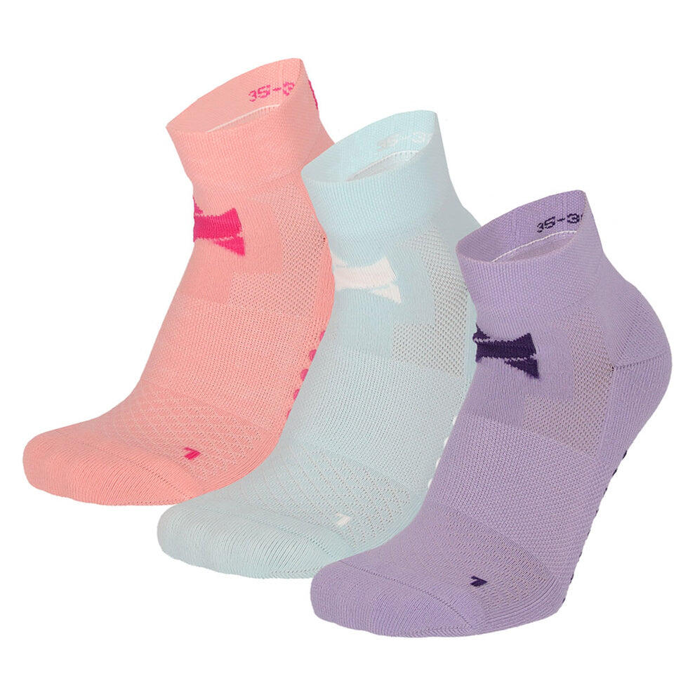 Xtreme - Chaussettes de yoga - Unisexe - Multi Pastel - 3 paires - Chaussettes 4/7