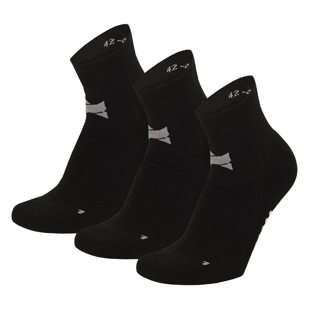 XTREME Xtreme - Yoga sokken - Unisex - Zwart - 3-Paar - Yoga sokken antislip