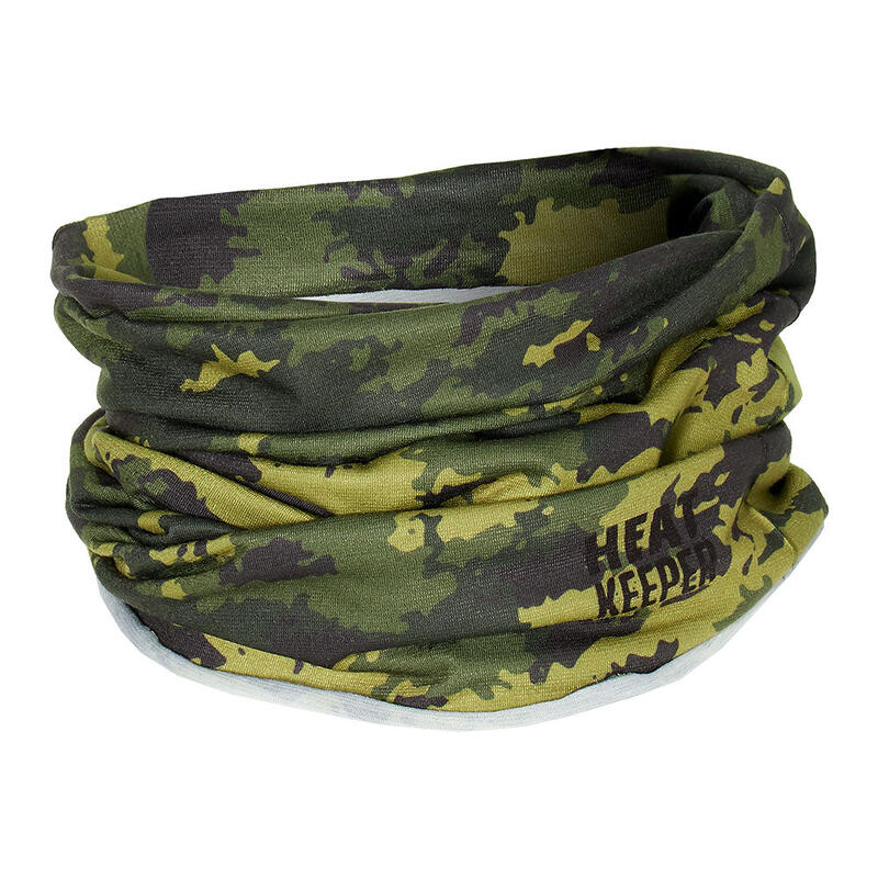 Heatkeeper - Écharpe/Cache-cou hommes - Multifonctionnel - Camouflage 1 pièce