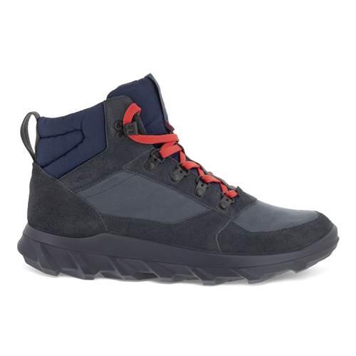 Ecco MX Stiefel Boots grau Herren Mid-Sneakers Waterproof 4/7
