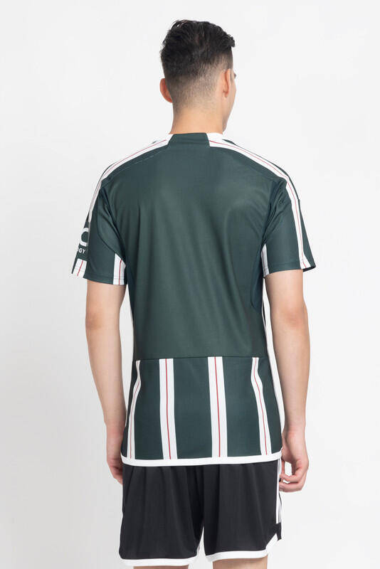 Adidas MUFC A JSY Men Football Jersey Green -  4