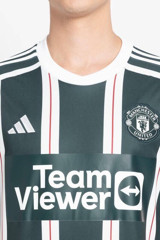 Adidas MUFC A JSY Men Football Jersey Green -  5