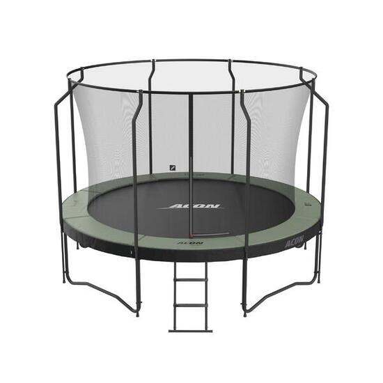 Air 3,7 m Rundes Trampolin mit Premium-Netz und Leiter
