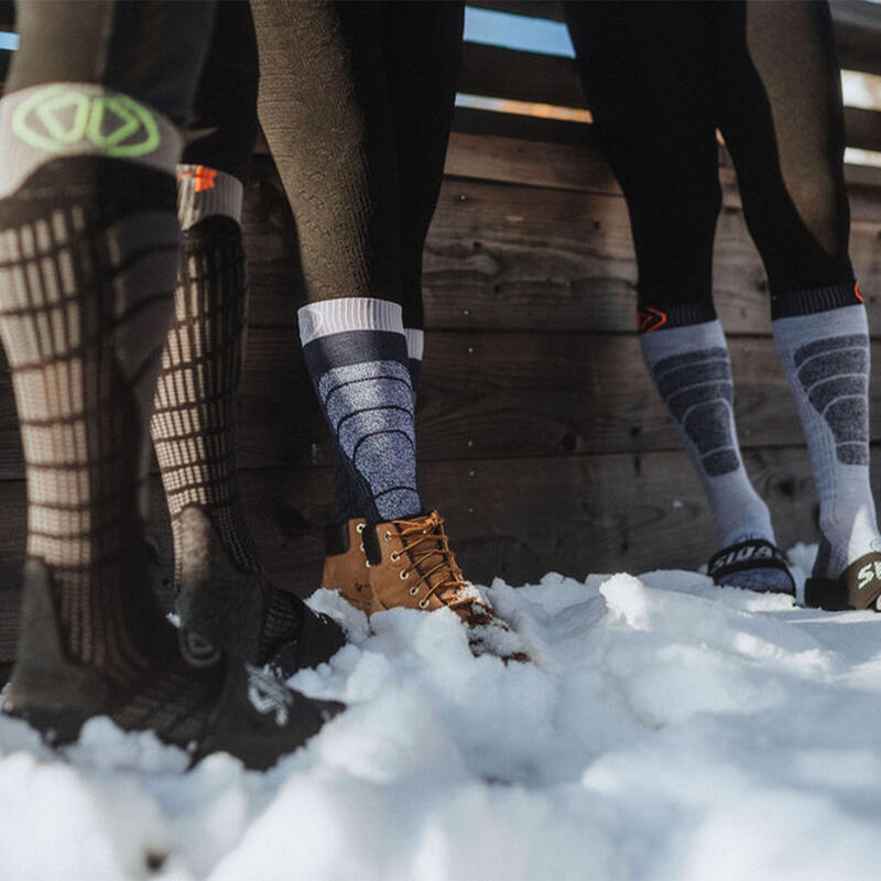 Chaussettes de ski femme en laine mérinos pour la performance - Ski Merino Lady