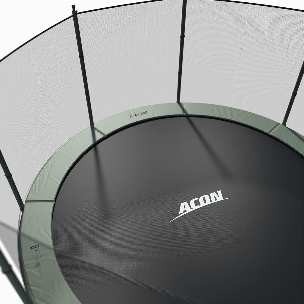 Air 3,0 m Rundes Trampolin mit Standardnetz und Leiter 4/7