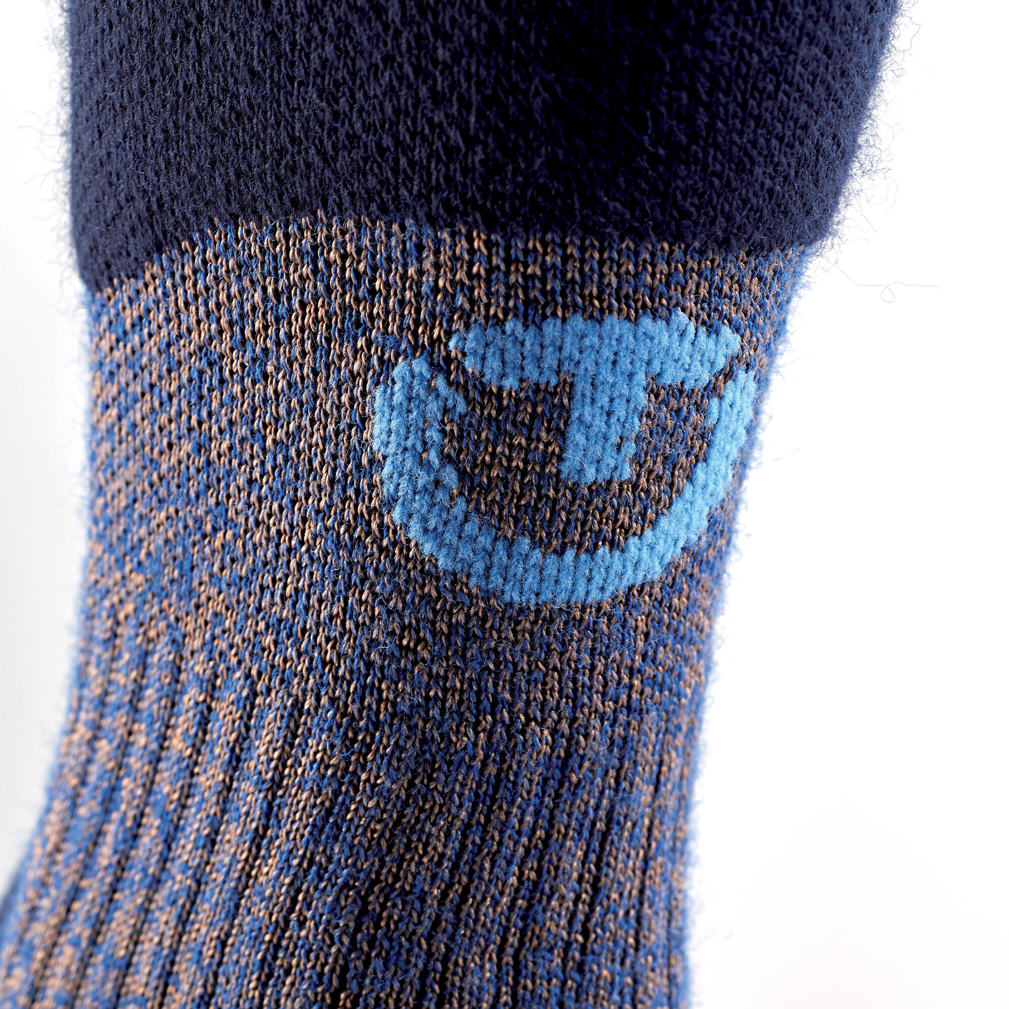 Chaussettes de ski chaudes en laine mérinos pour homme - Ski Merino Reflector 3/4