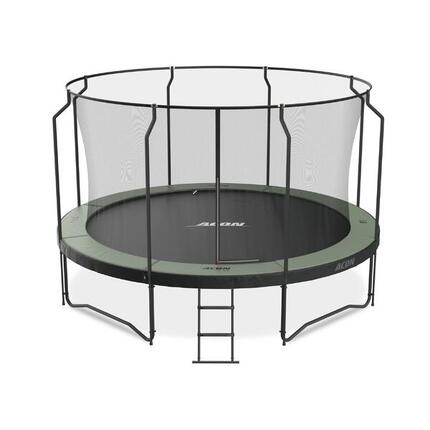 Air 4,3 m Rundes Trampolin mit Premium-Netz und Leiter