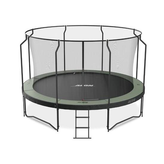 Air 4,3 m Rundes Trampolin mit Premium-Netz und Leiter
