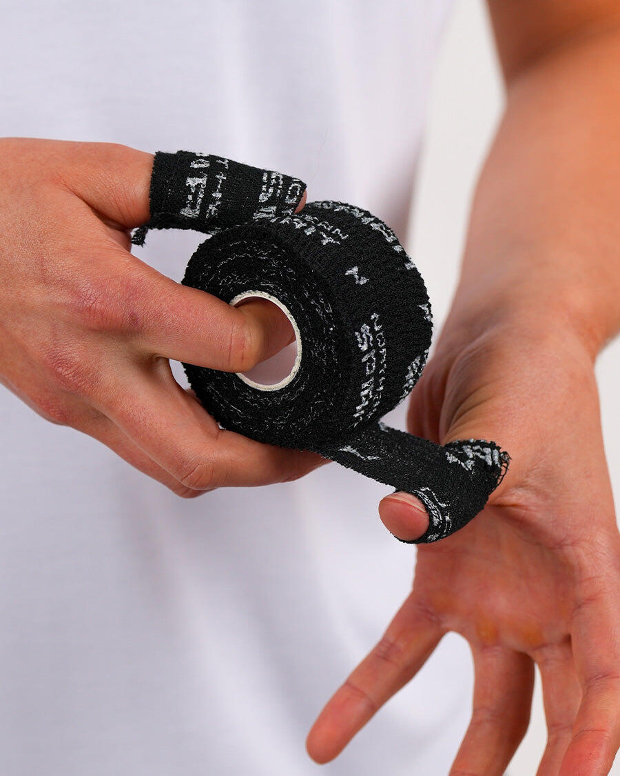 Erwachsene Handgelenkstütze elastisch - NS Grip Tape, schwarz 4/5