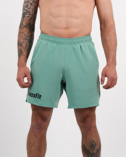 Herren Crosstraining Shorts, atmungsaktiv, leicht - Hunter, grün