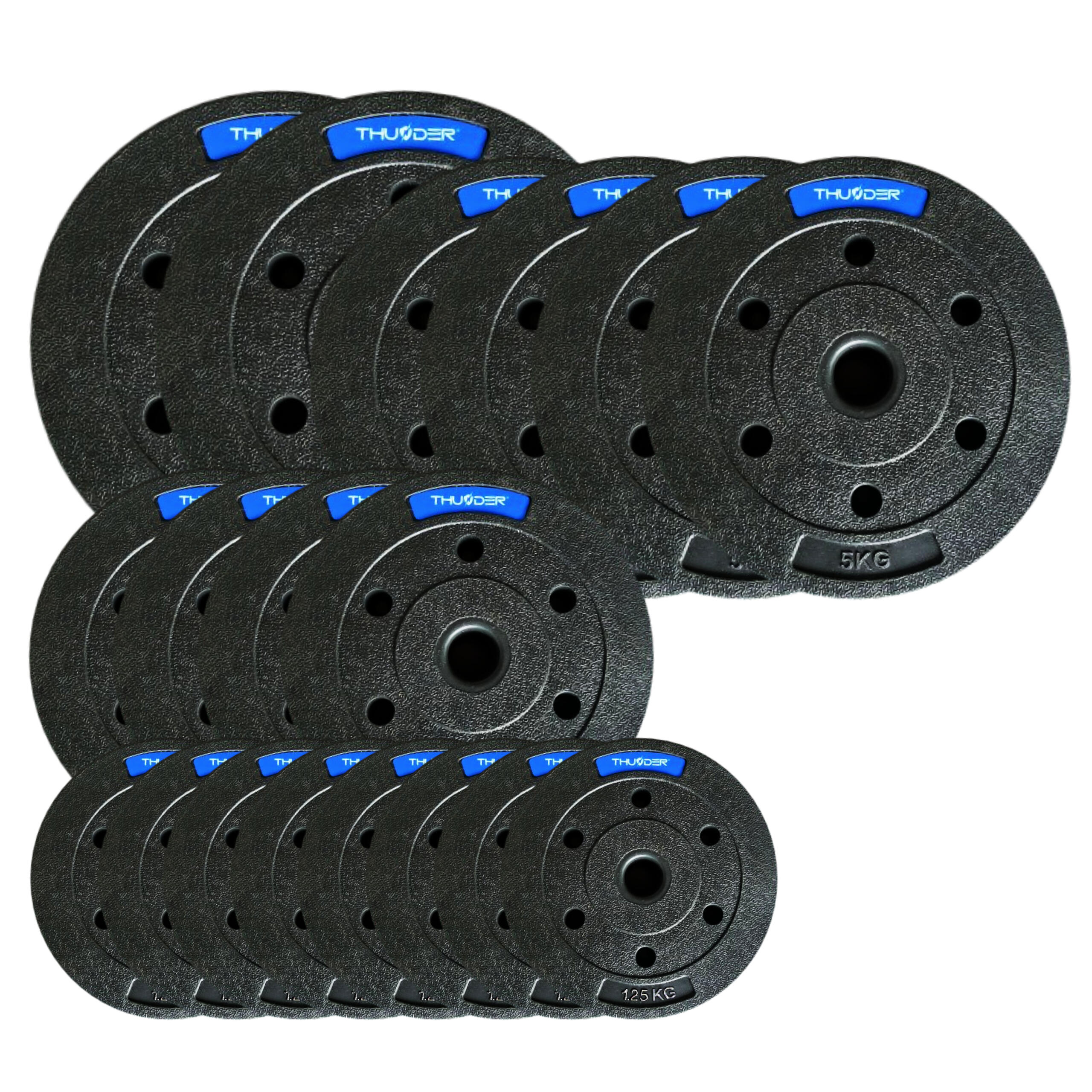 THUNDER Sada kompozitních závaží SET-B-07-60KG