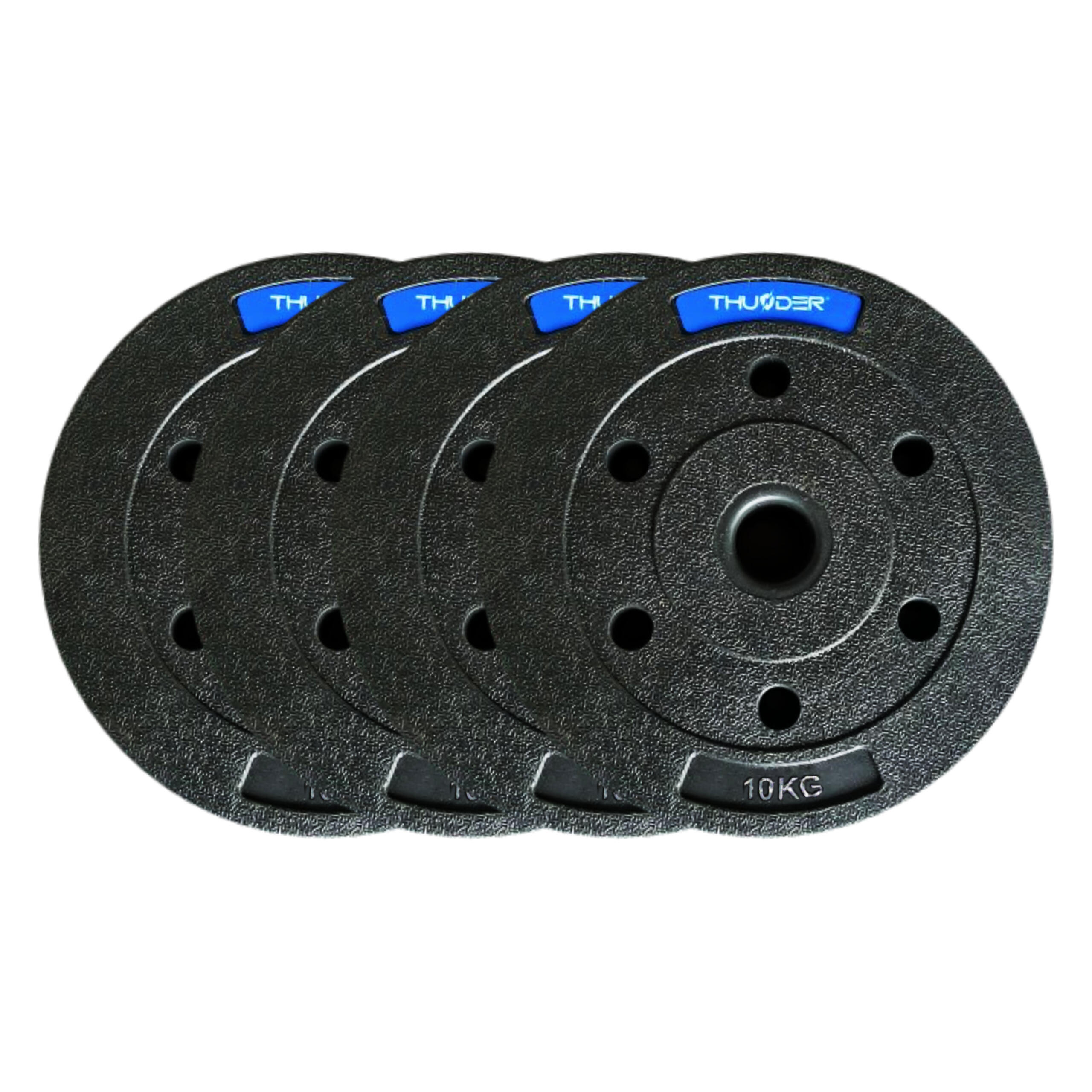 THUNDER Conjunto de pesos compostos Thunder SET-B-06 40KG (4x10)