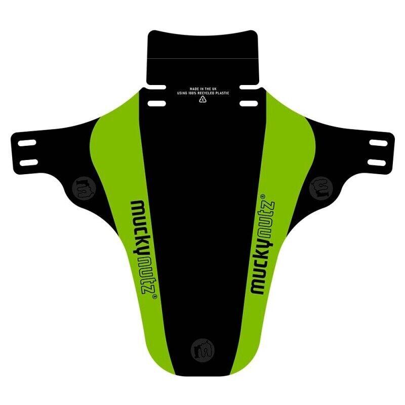 MUCKY NUTZ Mucky Nutz Green Face Fender V2 Mountain Bike Front Mudguard