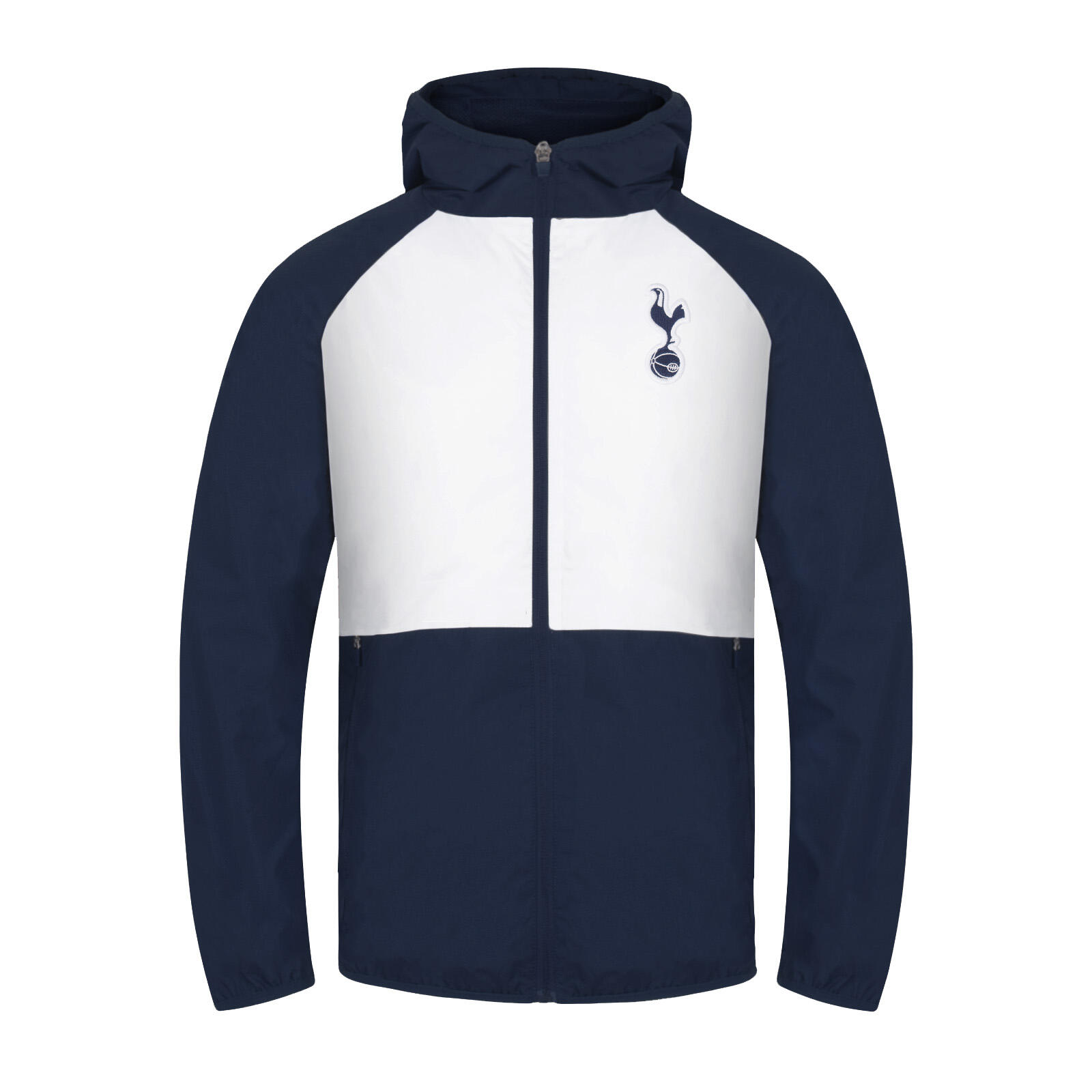 TOTTENHAM HOTSPUR Tottenham Hotspur Mens Jacket Shower Windbreaker OFFICIAL Football Gift