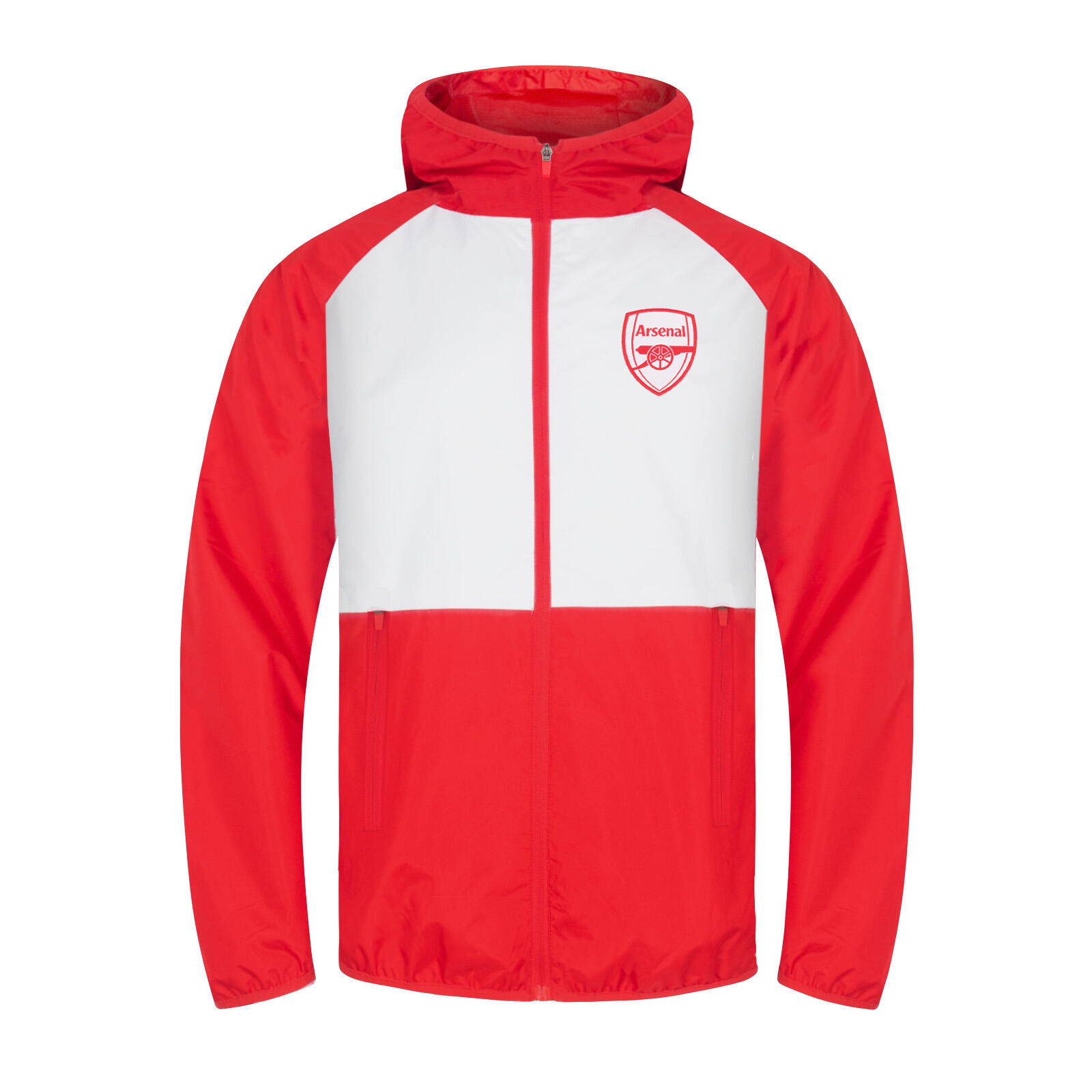 ARSENAL Arsenal FC Boys Jacket Shower Windbreaker Kids OFFICIAL Football Gift