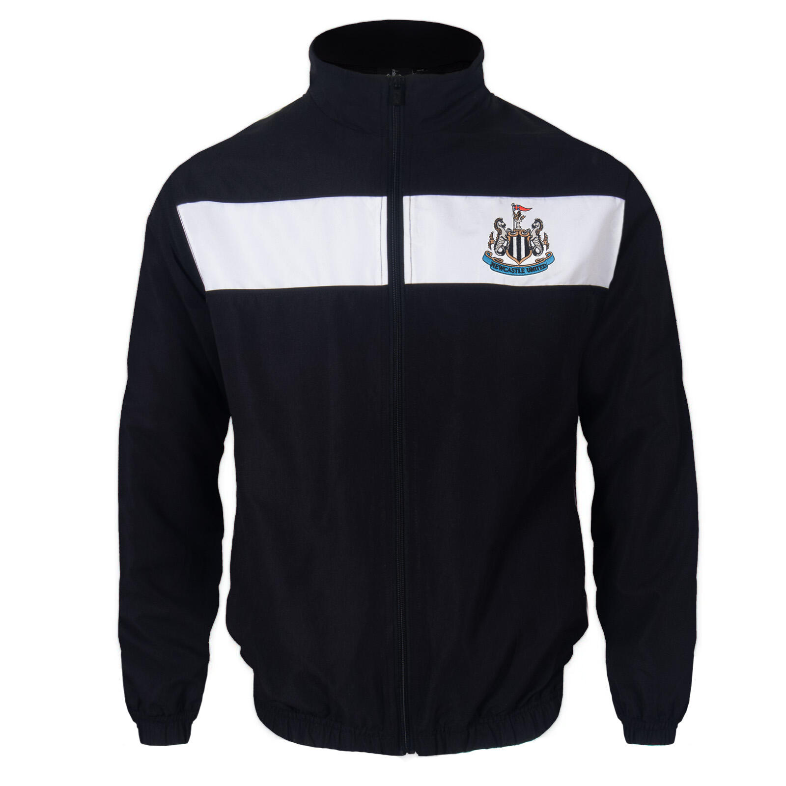 Newcastle United Mens Tracksuit Jacket & Pants Set OFFICIAL Football Gift 2/7