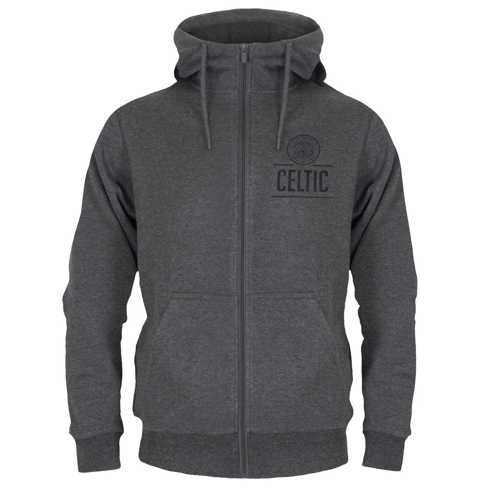 Celtic FC Mens Hoody Zip Fleece OFFICIAL Football Gift