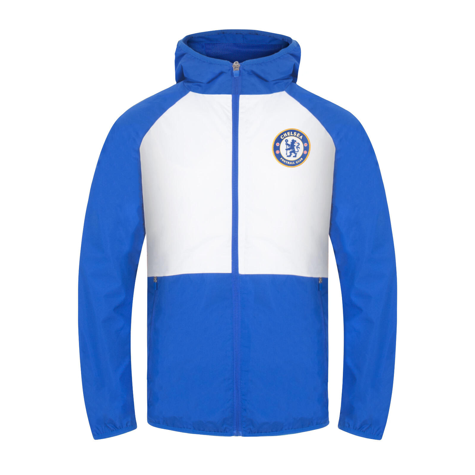 CHELSEA Chelsea FC Boys Jacket Shower Windbreaker Kids OFFICIAL Football Gift