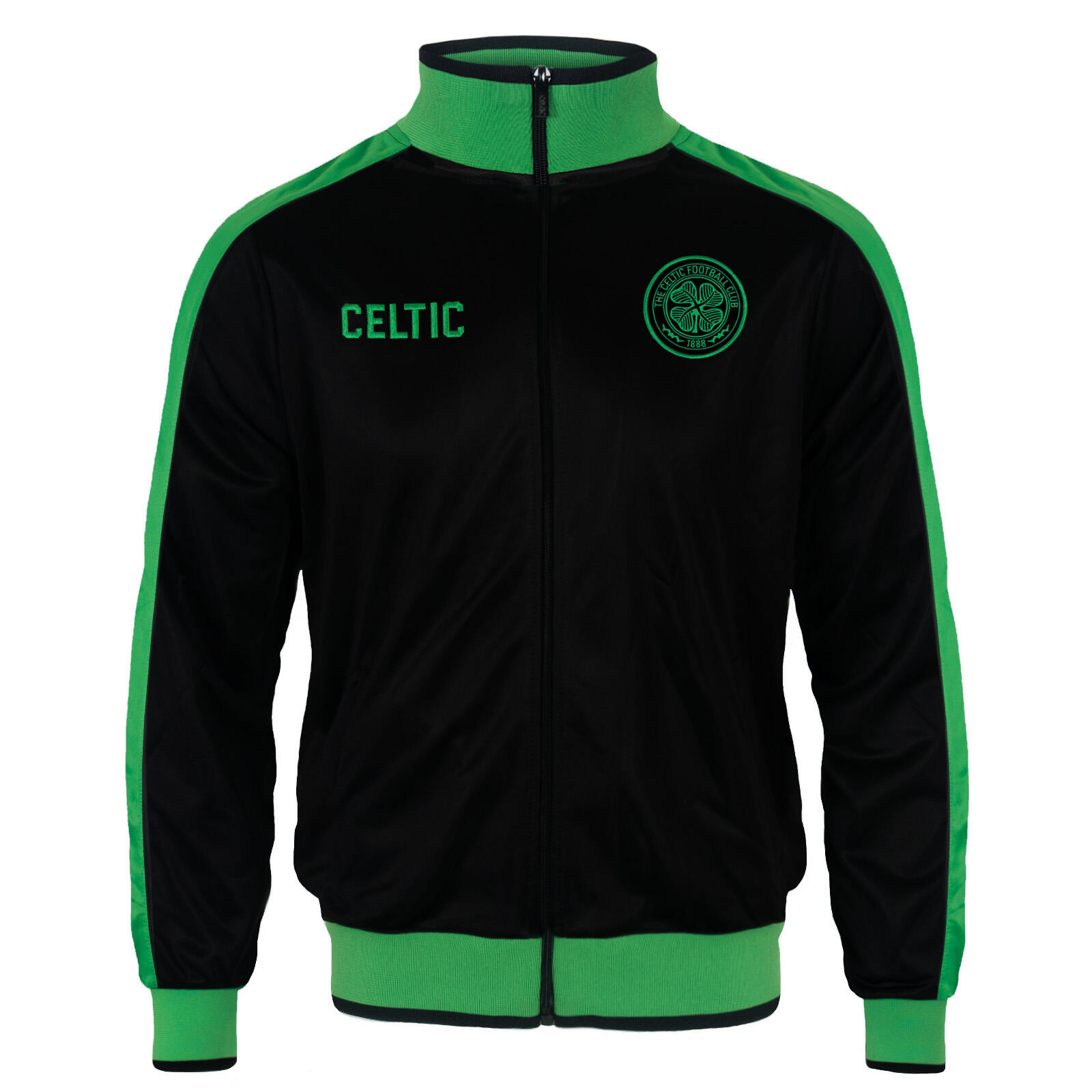 Celtic FC Mens Jacket Track Top Retro OFFICIAL Football Gift