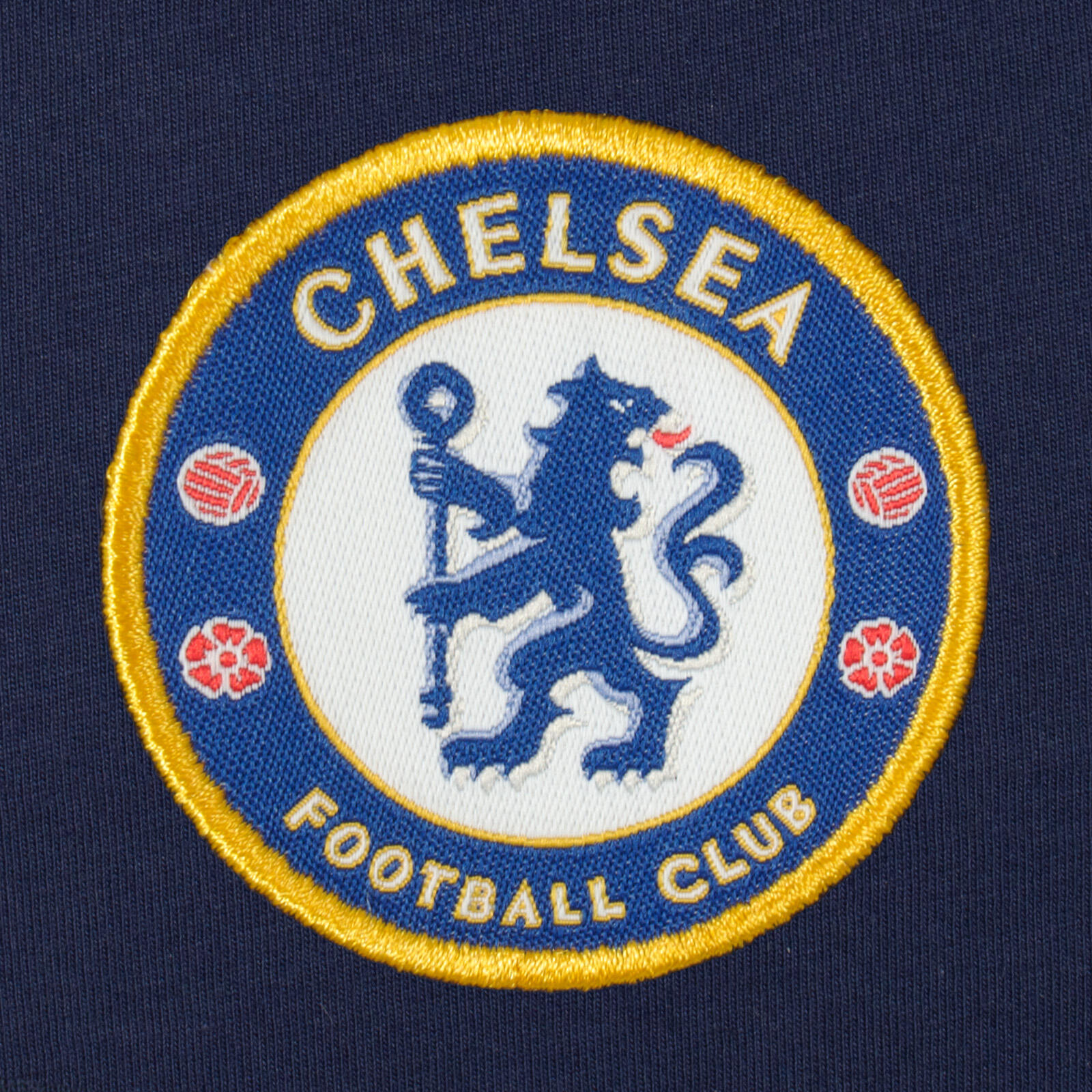 Chelsea Boys T-Shirt Cotton Panel Crest Kids OFFICIAL Football Gift 3/5