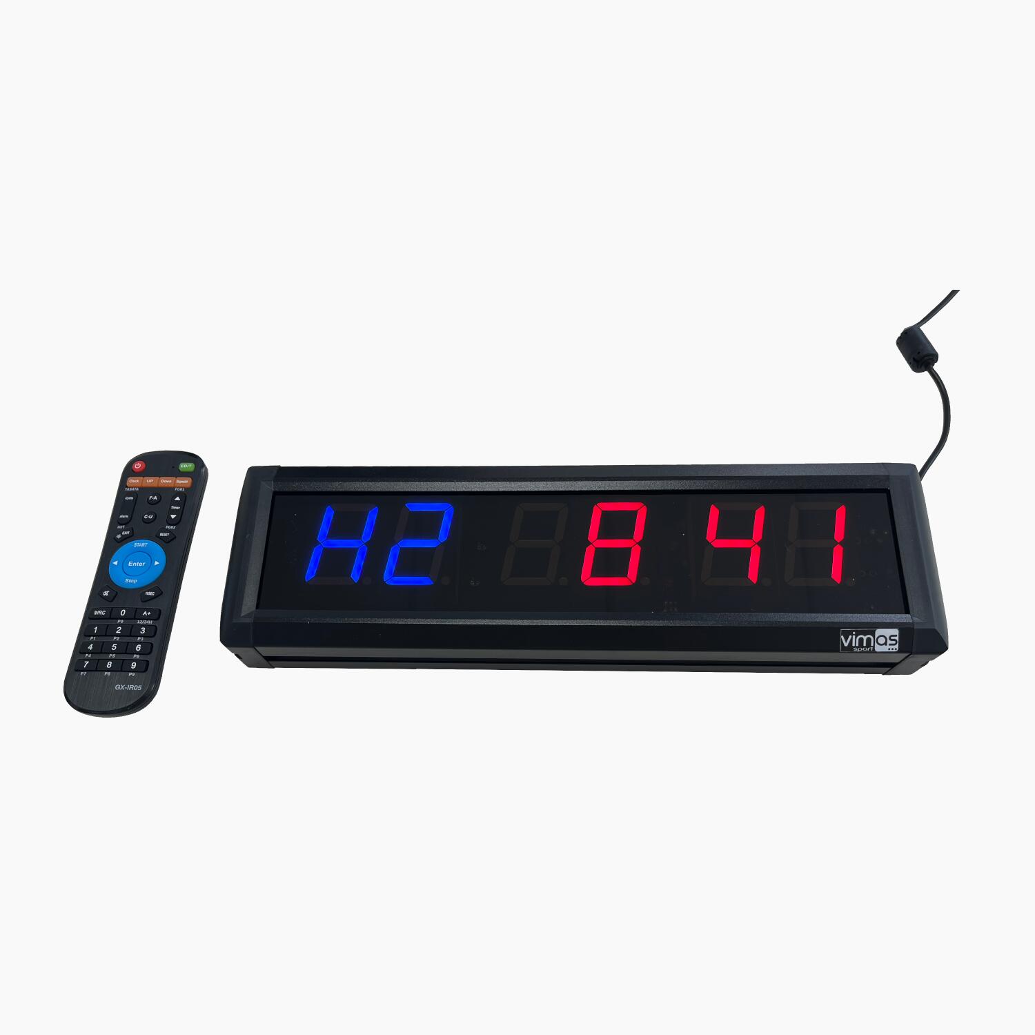 Reloj Cronometro Digital Cronometro Pared Gimnasio Reloj De Pared