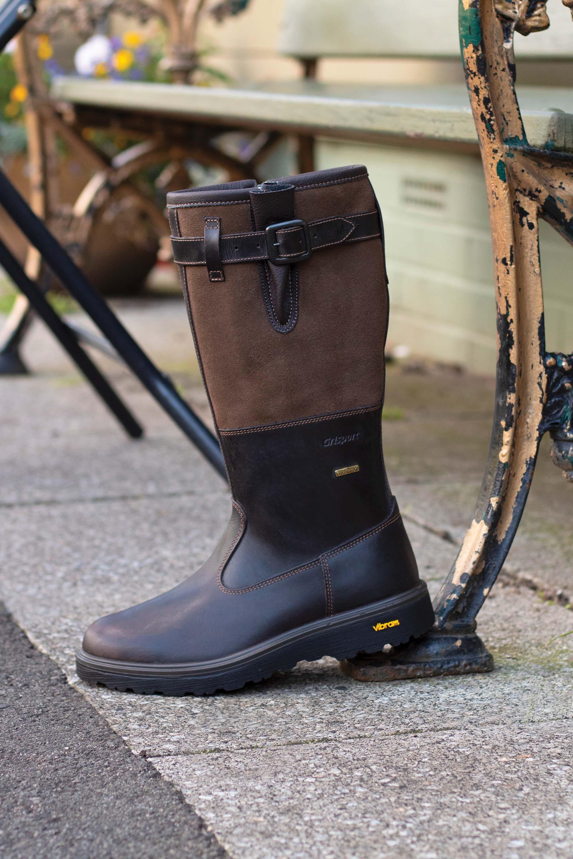 Alberta Womens Long Waterproof Walking Boot 3/7