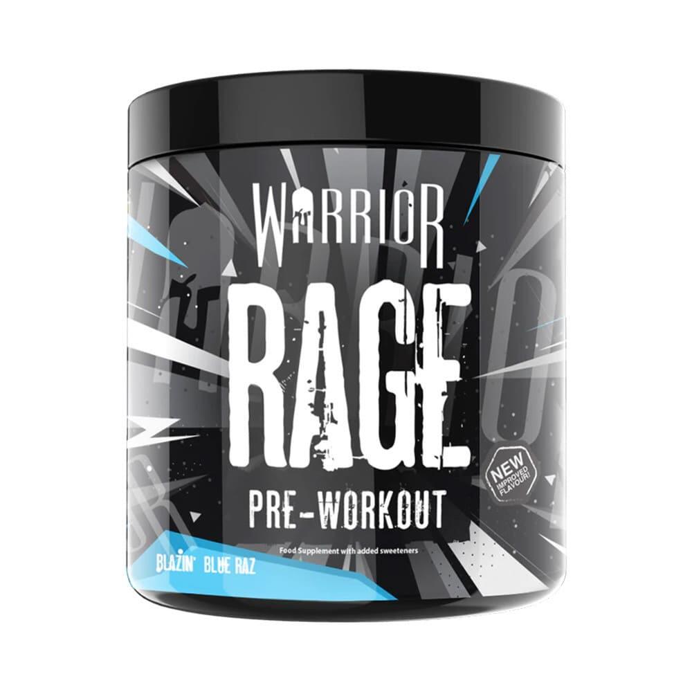 Pre-workout - Woede (392g) - Blauwe Framboos 1/2