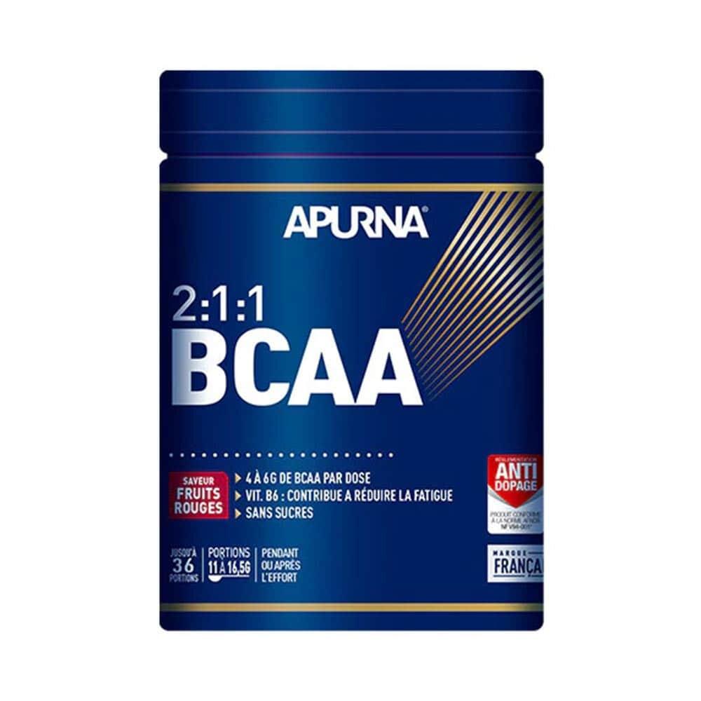 APURNA Bcaa - Bcaa 2:1:1 (400g) - Rood Fruit