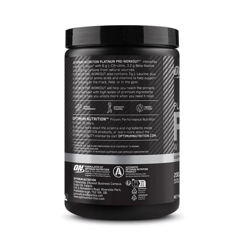 Gold Standard Pre-Entrenamiento Avanzado 420g Optimum Nutrition