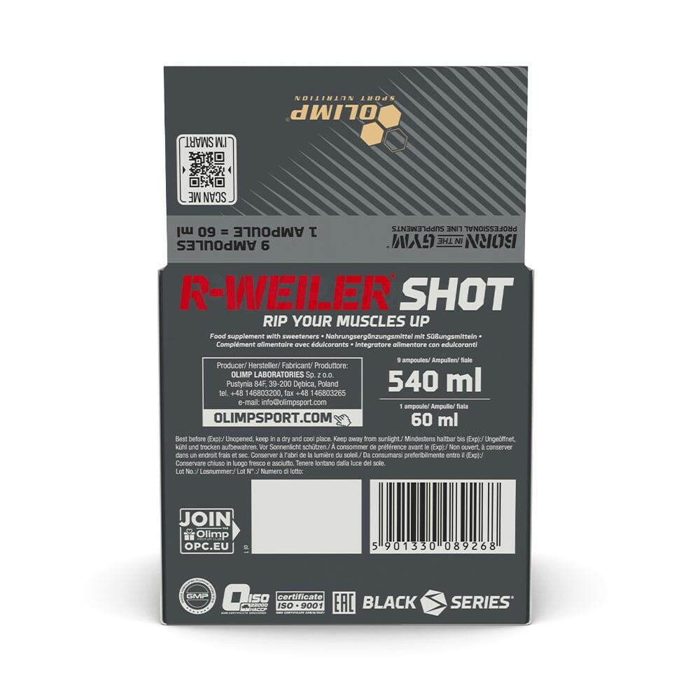 Shots Energéticos - Lata R-weiler Shot (9x60ml) - Cola 4/7
