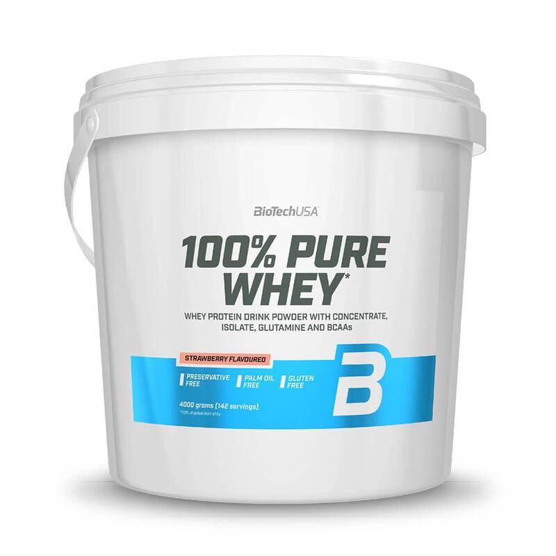 100% pure whey - 4kg Morango da Biotech USA PROMOÇÃO      109,91€ 144,90€ -24%    * 11/06/2025 até rutura de stock  Preço por quantidade 27,48€kg BIOTECHUSA 100% pure whey - 4kg Morango da Biotech USAVendido e expedido por: Masmusculo    