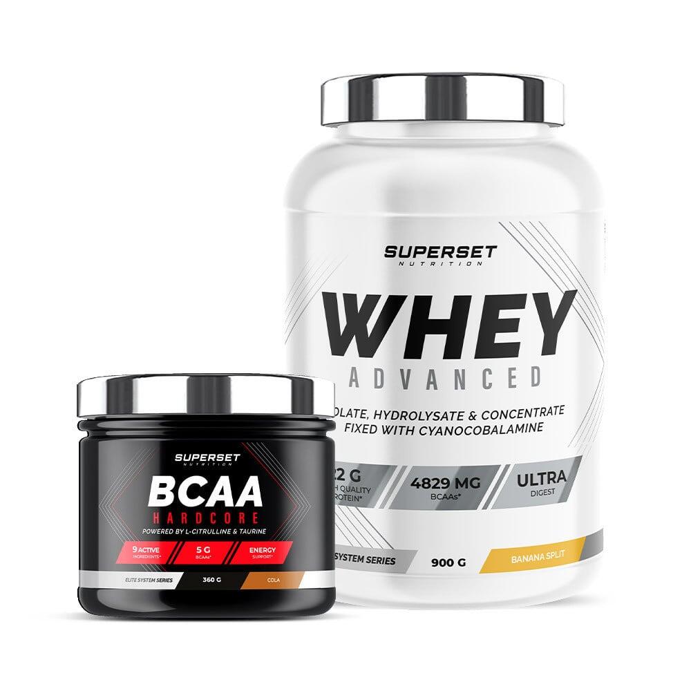 SUPERSET NUTRITION Spiervormingsprogramma - Wei-eiwit - BCAA