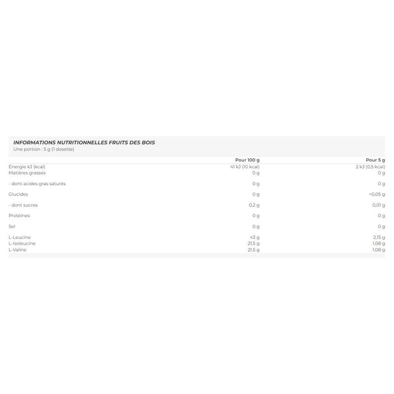 Bcaa Bcaa Powder 8500 (350g) Fruits Des Bois QNT Decathlon