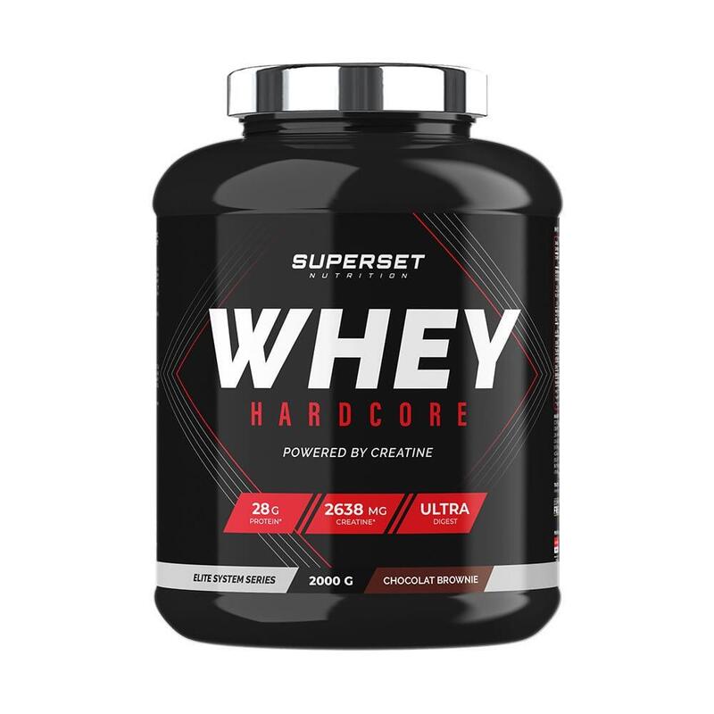 Whey Protéine | Whey Hardcore (2kg) | Brownie