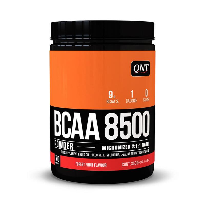 BCAA 8500 Instantâneo em Pó - Sabor a Amora - 350 g Exclusivo Online                   2 cores disponíveis
 30,90€  Preço por quantidade 88,29€kg QNT BCAA 8500 Instantâneo em Pó - Sabor a Amora - 350 gVendido e expedido por: NutriCorelam    