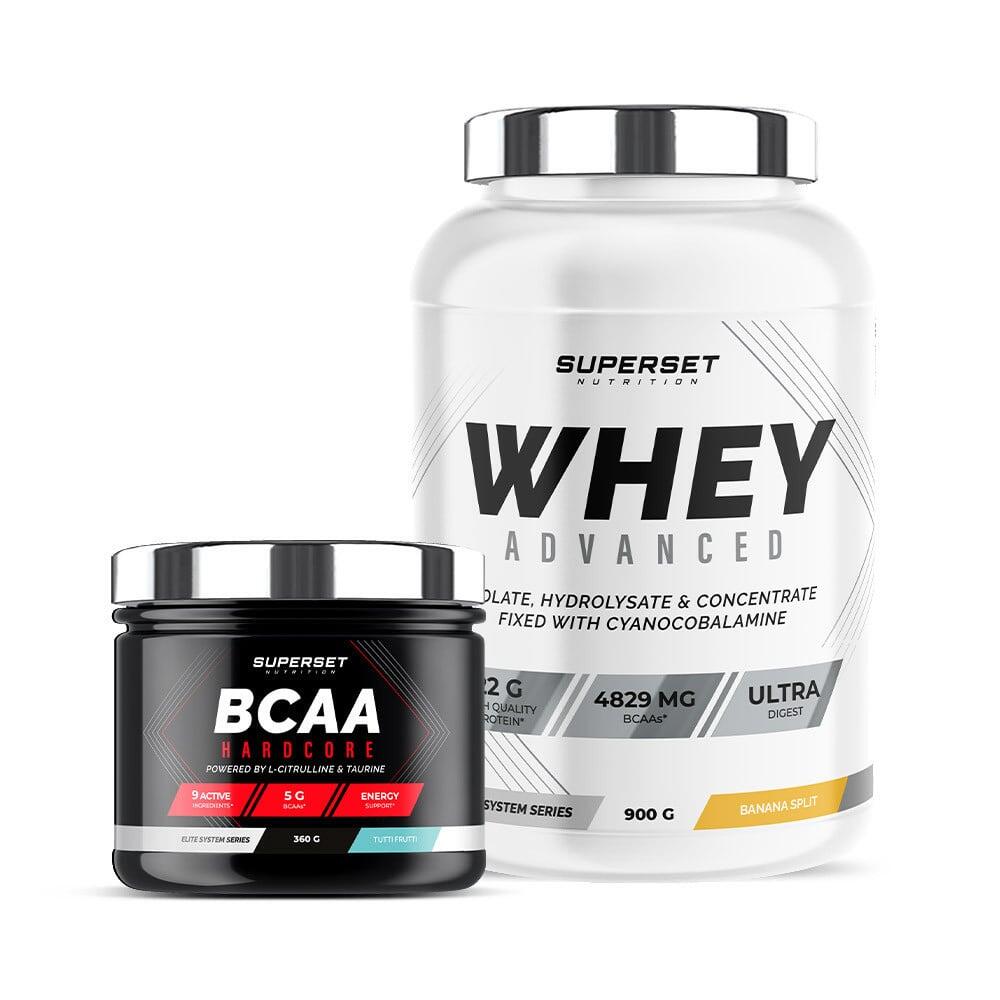 SUPERSET NUTRITION Spiervormingsprogramma - Wei-eiwit - BCAA