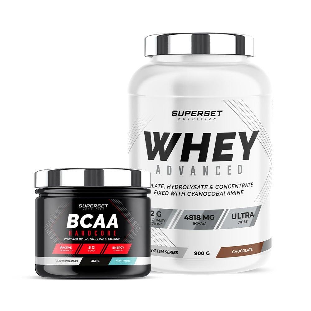 SUPERSET NUTRITION Spiervormingsprogramma - Wei-eiwit - BCAA