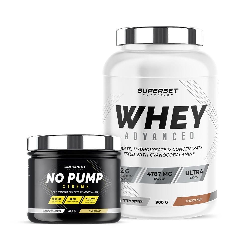 SUPERSET NUTRITION Programma voor fitness en energie - Wei-eiwit - Pre-workout