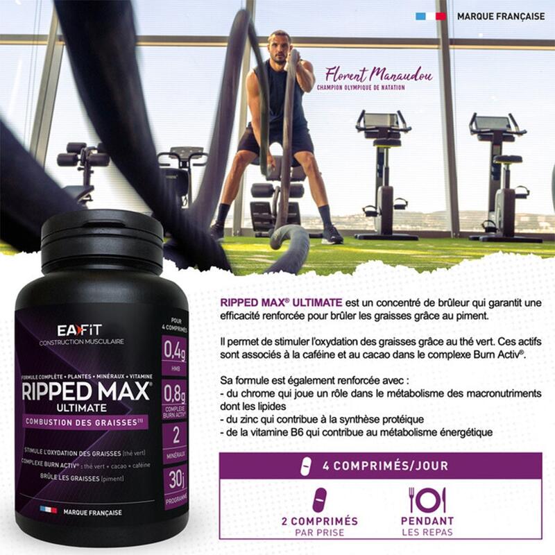 Brûleurs De Graisse | Ripped Max Ultimate (120 Caps)