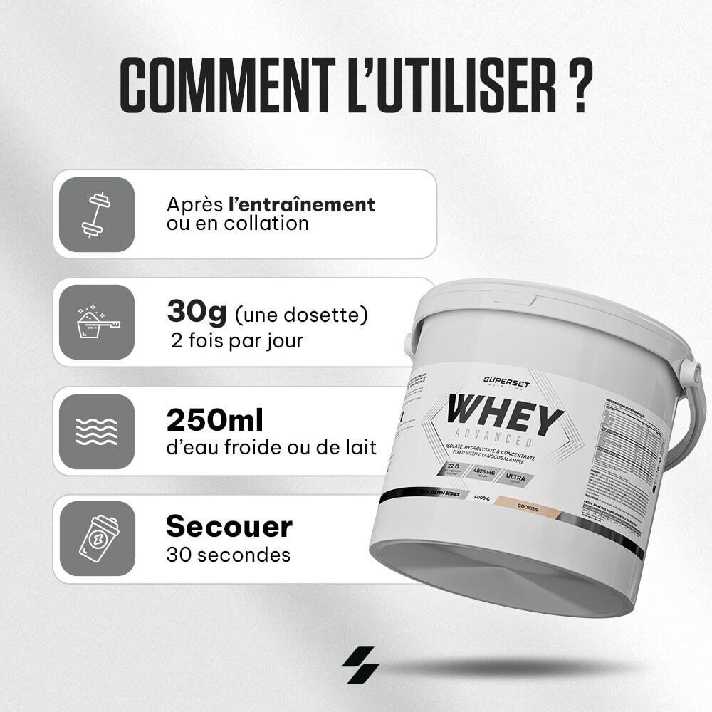 Proteína Whey - 100% Whey Proteine Advanced (4kg) - Nutella 3/6